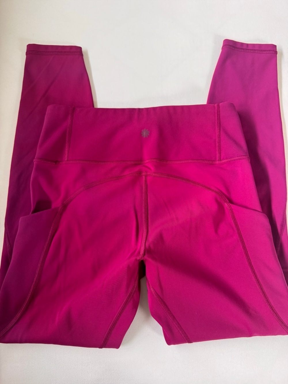 Active! Athleta Legging Bundle (Pink + Blue Floral) - Picture 5 of 6
